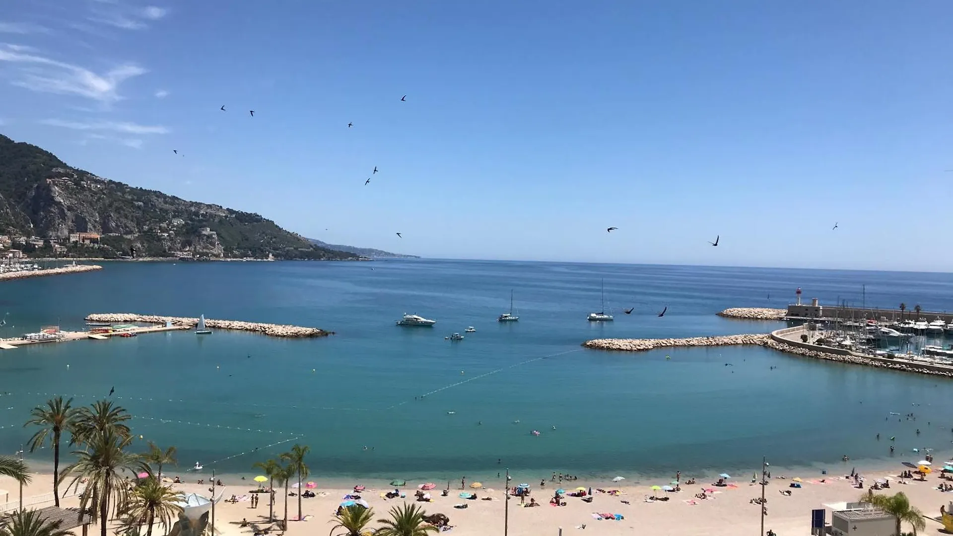 Duplex 6 Pers - Panoramic Sea View - Old City - 2 Mn Beach 멍똥 프랑스