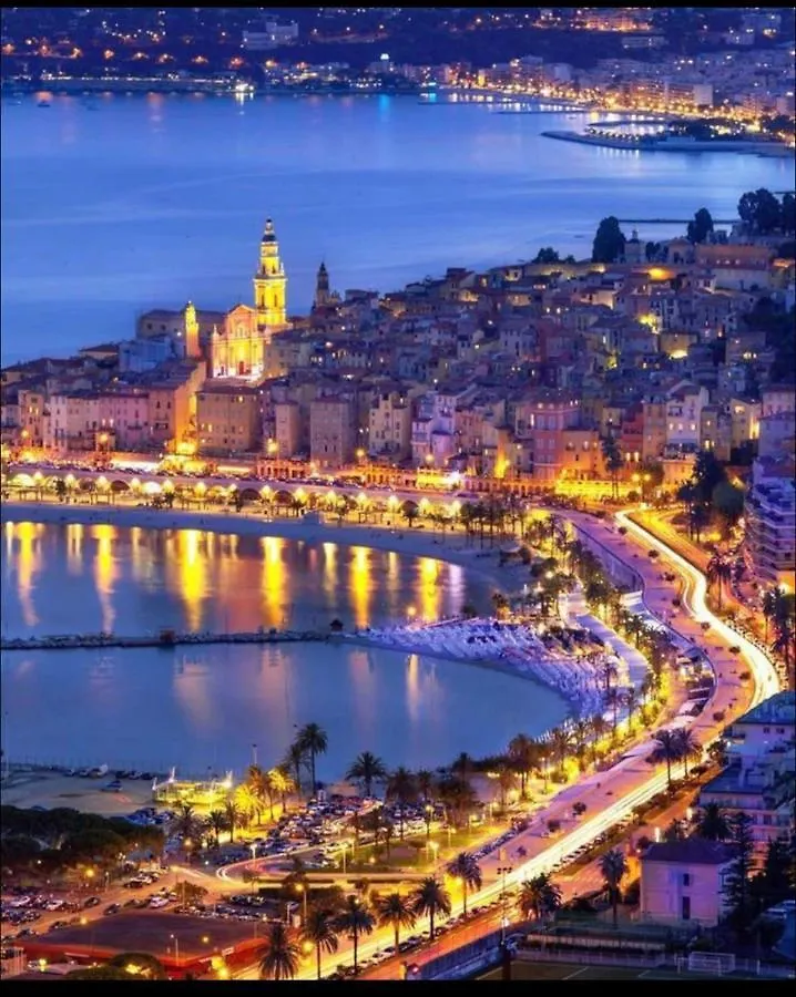 Apartment Duplex 6 Pers - Panoramic Sea View - Old City - 2 Mn Beach Menton
