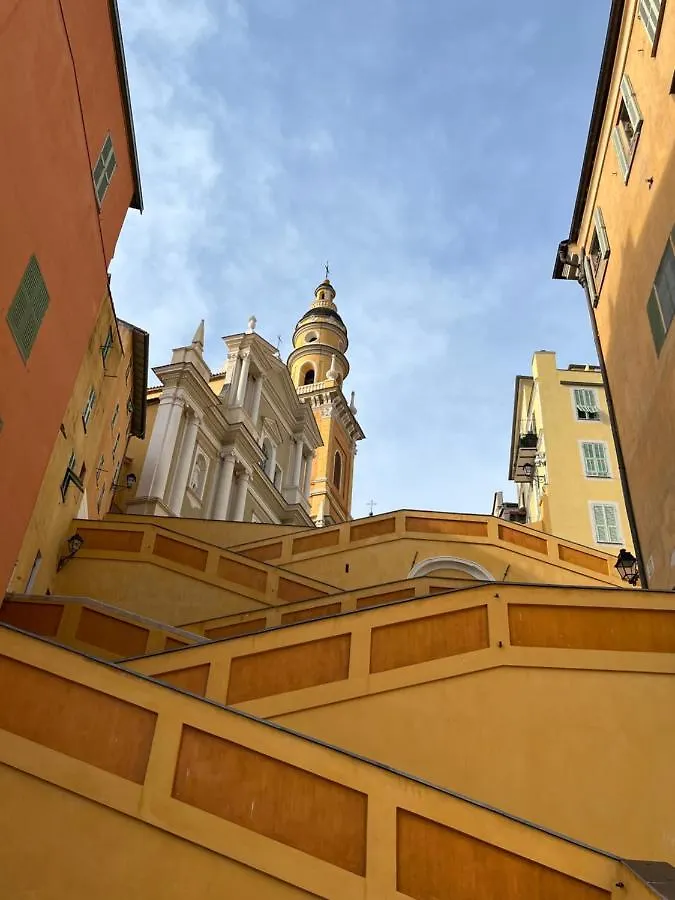 Apartment Duplex 6 Pers - Panoramic Sea View - Old City - 2 Mn Beach Menton